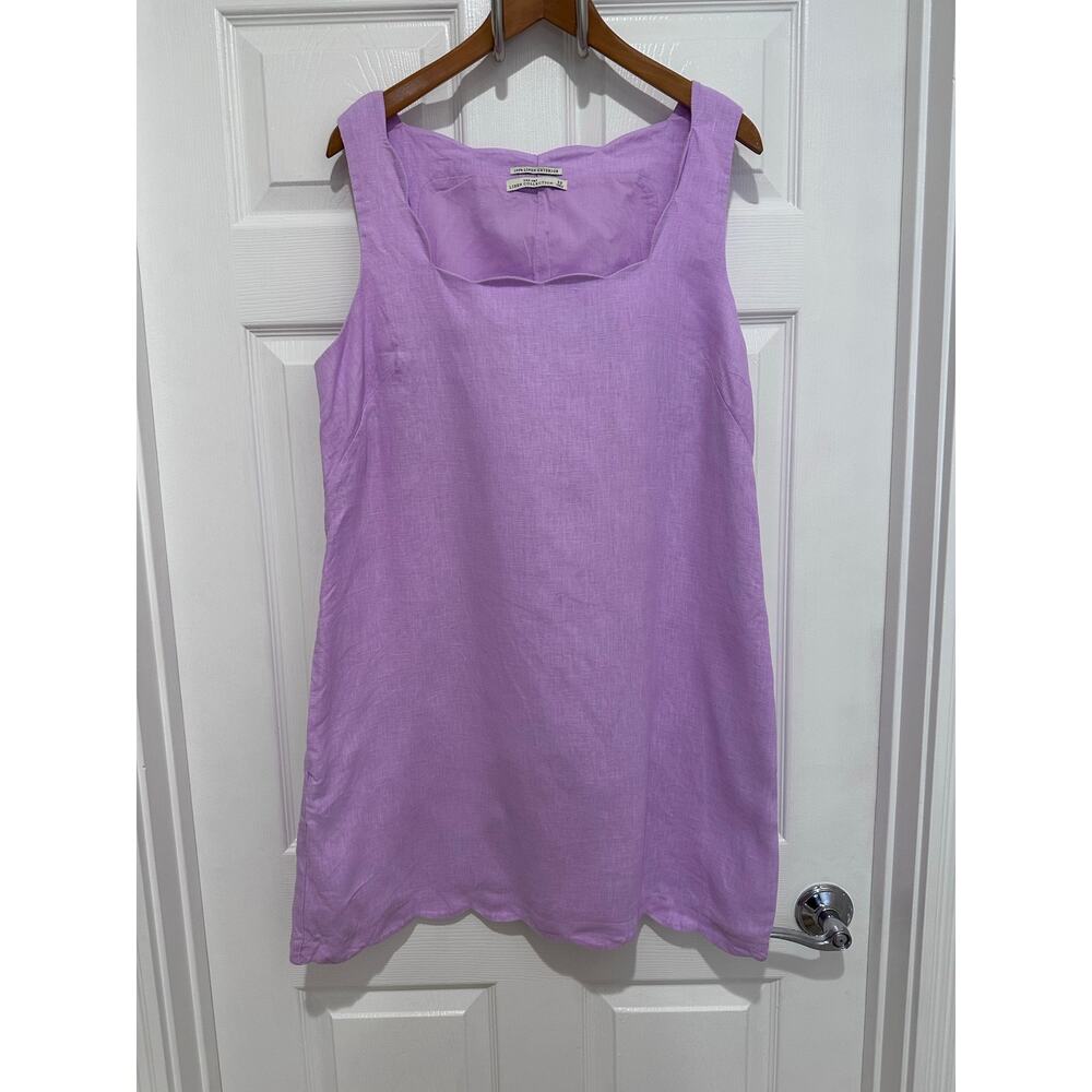 Abercrombie & Fitch Lavender Sleeveless Midi Dress